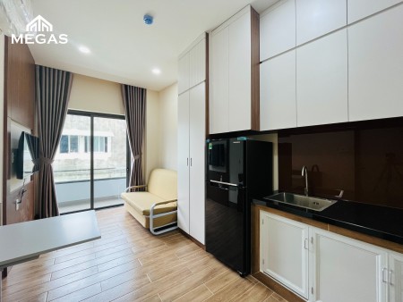 SIÊU HOT !! Mới căn hộ studio nội thất Cao Cấp - Balcony - Tivi - Ngay Lê Văn Thịnh Q2