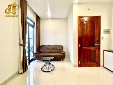 Căn Hộ 1 phòng ngủ riêng Free phí Dịch vụ quận 7 có ban công full nội thất