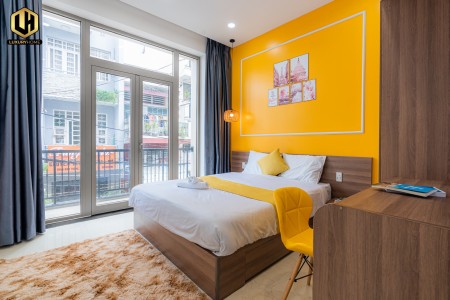 Cho thuê 1pn full nt Q10 gần ĐH Văn Hiến, ĐH Nhân Văn, Cao đẳng Kinh Tế HCM, phố ẩm thực Hồ Thị Kỷ, 45m2, 1 phòng ngủ, 1 toilet