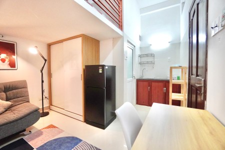 Duplex full nội thất view siêu thoáng ngay chợ Tân Quy Quận 7