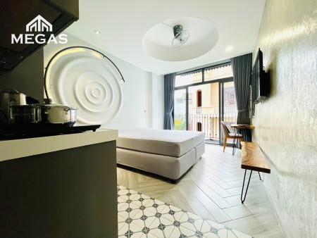 Căn hộ studio ban công lớn Nguyễn Trãi Quận 1