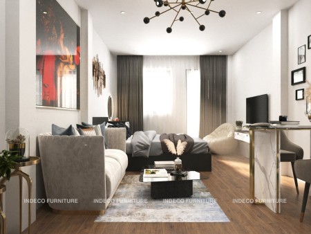 Cho thuê căn hộ bancol mặt tiền mới mới xây tại Vĩnh Viễn, ngay cầu Vượt 3/2, ĐH Kinh tế.. Full NT, 40m2, 1 phòng ngủ, 1 toilet