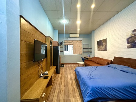 Căn hộ Studio - Bancony Mạc Đĩnh Chi gần Lim Tower 3 - Cv Lê Văn Tám