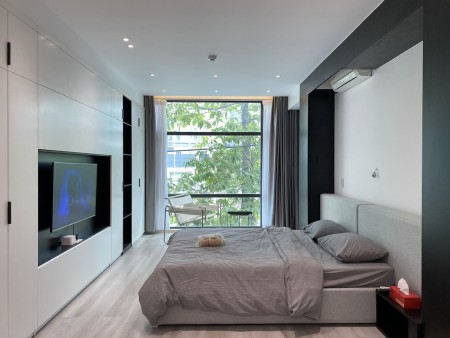 Cho thuê căn hộ 1PN ban công 45m2 view cây xanh công viên Gia Định - gần sân bay