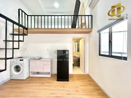Duplex ban công full NT máy giặt riêng gần KCX - ĐH UFM - TDT - RMIT, 40m2, 1 phòng ngủ, 1 toilet