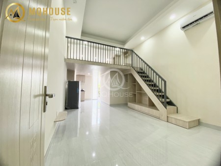 Khai trương Cho thuê căn hộ Duplex siêu phẩm mới 100% Bancol cửa sổ gần Chợ Hoàng Hoa Thám