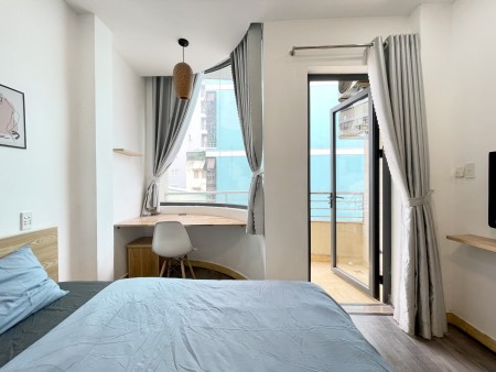 Phòng có ban công lớn,cửa sổ siêu thoáng, Full nội thất như hình, Gần ngay công viên 23/9