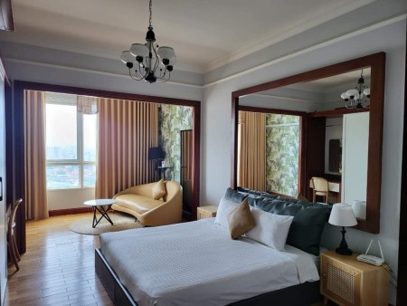 Cho thuê căn hộ studio The Manor, thiết kế theo phong khách hiện đại giá chỉ 11 triệu/tháng