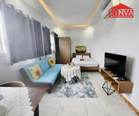 Cho thuê CHDV Full nội thất Cửa sổ, 25m2, 1 phòng ngủ, 1 toilet