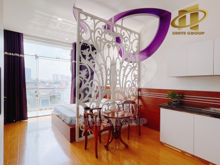 Studio Bancon 32m2 Quận 7 - Máy Giặt Riêng - gần chợ Tân Mỹ