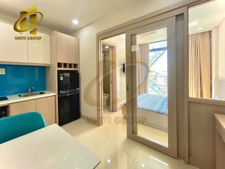 1PN bancong siêu thoáng mặt tiền Trần Hưng Đạo Quận 1 giá siêu tốt