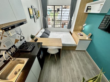 Duplex/ Studio full nội thất, bancol or cửa sổ siêu thoáng, máy giặt riêng ngay Trung tâm Q1, Q3,Q10