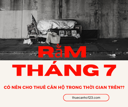 Kệ tháng “cô hồn” môi giới cho thuê vẫn bận rộn chốt hợp đồng