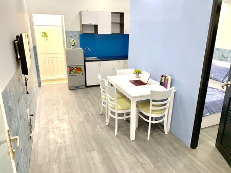 Căn hộ dịch vụ 1PN thiết kế hiện đại FULL nội thất TRUNG TÂM Q7 gần ĐH TDT_RMiT, TC marketing