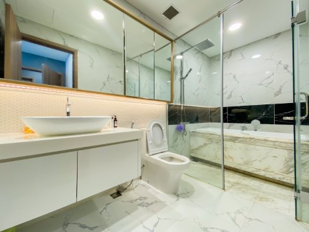 Chủ gửi cho thuê căn hộ 3PN, full nt tại Sunwah Pearl, view sông trực diện, ngắm pháo hoa và quận 1