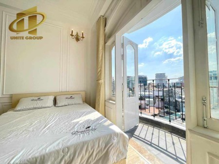 CH Cao Cấp Style Châu Âu 1 Phòng Ngủ Tách Biệt có Sân Vườn Balcony Bếp Riêng ngay TT TP đi Q1 Q3 10P