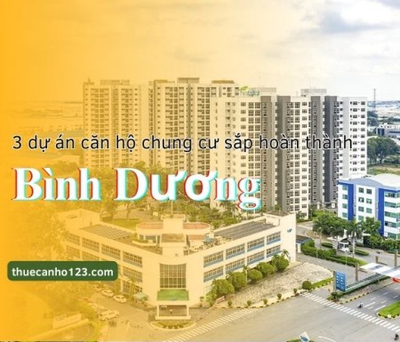 Điểm danh 3 dự án căn hộ chung cư sắp hoàn thành tại Bình Dương