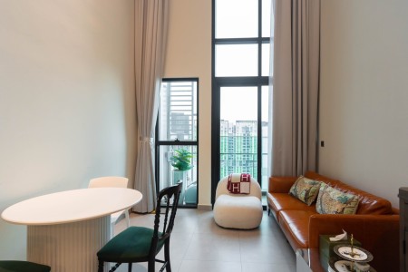 Feliz En Vista - cho thuê ngắn hạn căn hộ Duplex 2PN nội thất hiện đại