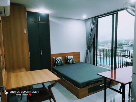 Cho thuê CĂN HỘ FULL NỘI THẤT - CÓ BAN CÔNG - CỬA SỔ NGAY LÊ VĂN THỊNH, QUẬN 2