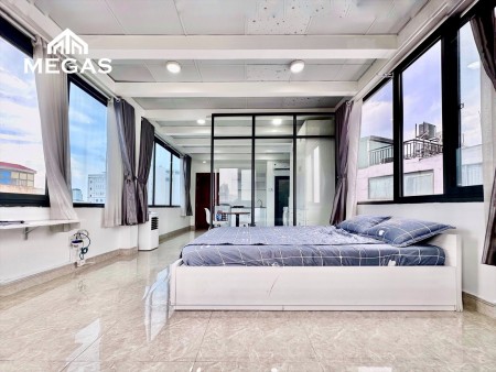 Căn Hộ Cao Cấp 1PN Mới 100% - Full Nội Thất - Cửa Sổ View Kính - Ngay Ngã Tư Bảy Hiền, BV Thống Nhất, 35m2, 1 phòng ngủ, 1 toilet