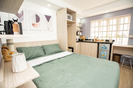 Căn Hộ Studio Cửa Sổ Sáng_Full Nôị Thất_Bao Chi Phí Chỉ Tính Điện_Quận 3