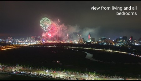 Cho thuê 3PN Sadora View Q1 xem pháo hoa, full nội thất, chỉ cần xách Vali vào ở.