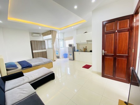 Căn Hộ Studio,1Pn+ Máy giặt riêng Gần Thị Nghè - Ngã Tư Hàng Xanh - ĐH UEF - Hồng Bàng P21, 40m2, 1 phòng ngủ, 1 toilet