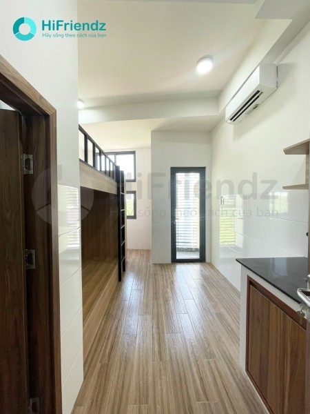 Căn hộ mới xây full nội thất gỗ, view ban công đẹp, sân thượng cực chill~~ gần FPT, UFM, khu CNC