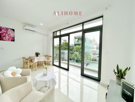 CH 1PN 1 phòng khách 45m² Trân Bình Trọng Bình Thạnh Full NT, thoáng mát