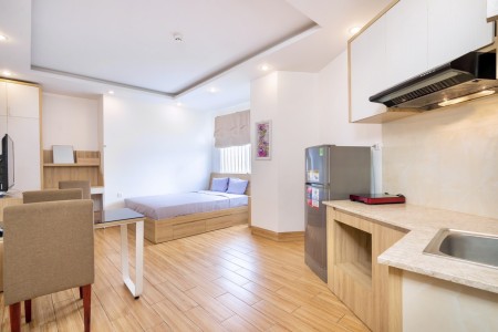 Chung cư mini studio cửa sổ - ban công ngay Cộng Hoà - vòng xoay Lăng Cha Cả - Lotte Mart Cộng Hoà