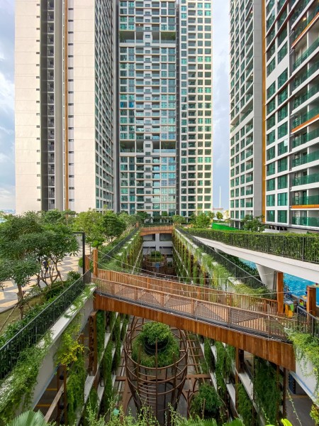 Căn hộ 1pn cho thuê ở Feliz En Vista - Tầng cao - 58m2 Lh em Tâm: 0902050643