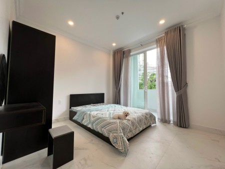 Căn hộ 1Pn bancon view cực chill Đh Y Dược Quận 5, 40m2, 1 phòng ngủ, 1 toilet