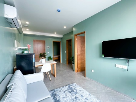 Cho thuê căn hộ dịch vụ 2PN, đầy đủ nội thất giá 12.5tr, liên hệ ngay 0343677715 để xem nhà