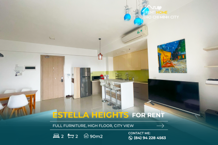 CHO THUÊ 2 PHÒNG NGỦ TẠI ESTELLA HEIGHTS NỘI THẤT CAO CẤP GIÁ TỐT NHẤT THỊ TRƯỜNG