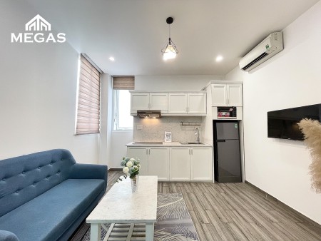 CĂN HỘ Sang Trọng Mới Xây 1 Phòng Ngủ - Ban Công - FULL NỘI THẤT - Lý Chính Thắng - Quận 3