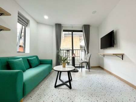 Căn 1PN đầy đủ NT - bancon thoáng mát - ngay trung tâm quận 3