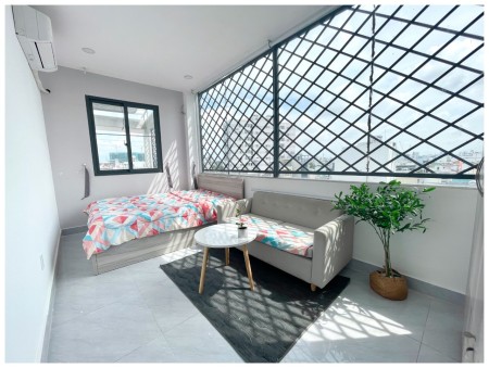 ẢNH THẬT,GIÁ THẬT Studio 1pn tách bếp riêng biệt  siêu đẹp Phòng mới rẻ, full nội thất