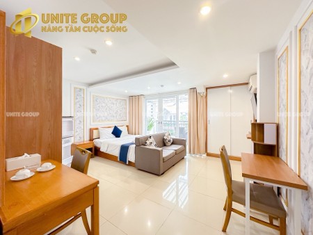 Căn hộ bancon full nội thất gần ĐH TĐT, NTT, LOTTE