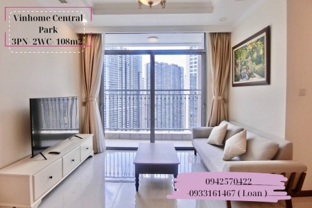 Rổ hàng mới nhất 3PN Vinhome Central Park Bình Thạnh tháng 11/2023- 0933161467