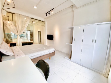 STUDIO cửa sổ sáng tốt; full nội thất; gần ngã sáu phù đổng; Đại học Hoa Sen; LÊ THỊ RIÊNG