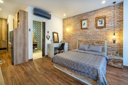 Cho Thuê Căn Hộ Ban Công View Xịn Full Nội Thất Siêu Xinh Tách Bếp