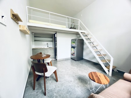 Căn Hộ duplex mới xây khu Bàu Cát, Ban công thoáng, Gần ngã Tư Bảy Hiền, tiện nghi an ninh