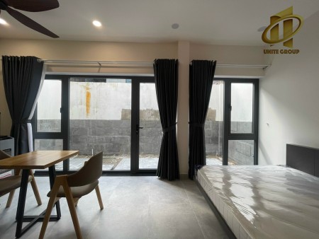 CĂN HỘ STUDIO FULL NT GẦN CẦU KHÁNH HỘI, BITEXCO, ĐH LUẬT, 32m2, 1 phòng ngủ, 1 toilet