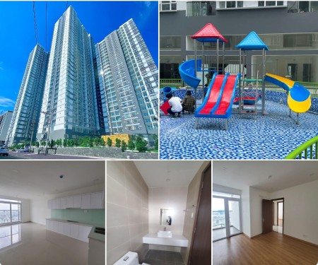 Cho thuê căn hộ 2PN - 2WC, có rèm, bếp, view đầm Sen + quận 1, bao phí quản lý chỉ 9tr/tháng