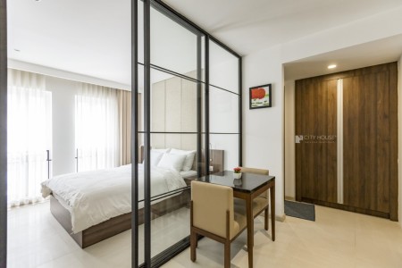 thuê căn hộ full nội thất , gym , hồ bơi , nằm ngay Nguyễn Văn Trỗi , Phú Nhuận, 50m2, 1 phòng ngủ, 1 toilet