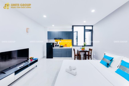 Căn hộ studio mới keng full nội thất cao cấp ngay Nguyễn Gia Trí Bình Thạnh