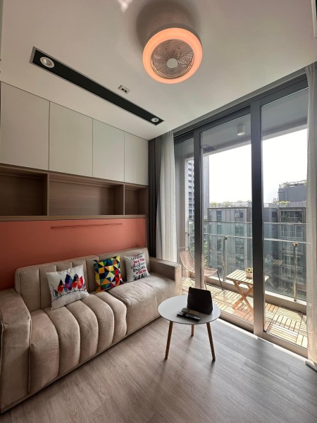 Căn hộ 1pn EMPIRE CITY full nội thất, thiết bị điện tử thông minh chỉ 26TR