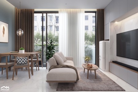 Cho thuê căn hộ Bình thạnh - mới 100% - Gần cư xá Thanh Đa - Công Đoàn Thanh Đa - Full nội thất