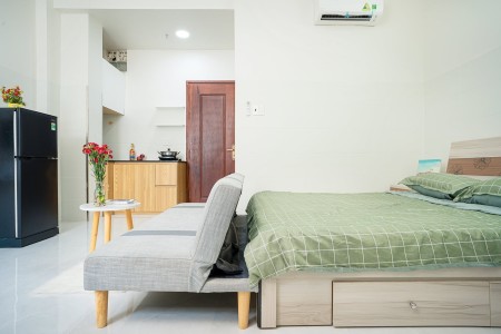 Phòng Studio có full nội thất với nhiều ưu đãi cho khách hàng tại Quận 8