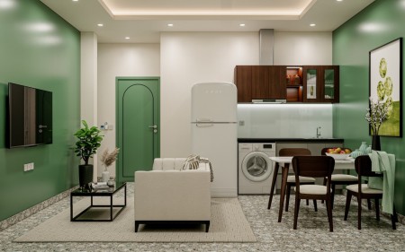 Căn hộ 2pn , nằm ngay Phan Đăng Lưu  , Bình Thạnh nội thất mới , toà nhà an ninh